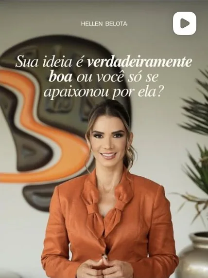 Post de Hellen Belota feito pela Inside